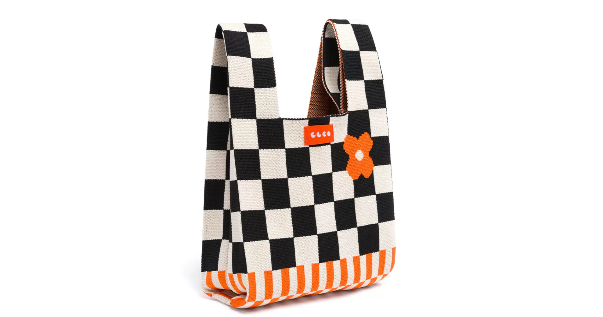 Garrett Leight Home Goods | Apparel & Accessories-GLCO KNIT BAG Black Orange