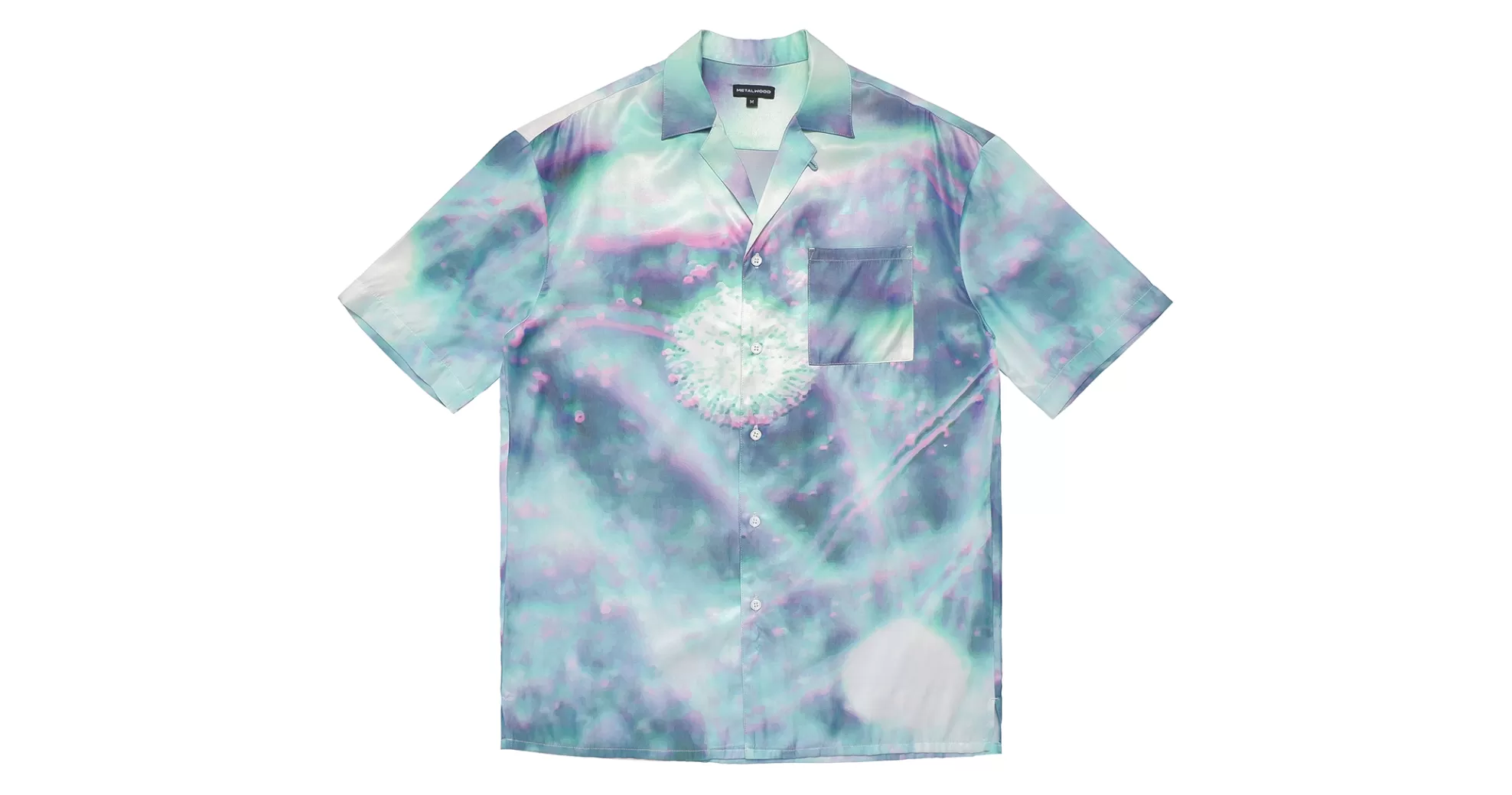 Garrett Leight Apparel & Accessories-GLCO X METALWOOD SHIRT Seafoam