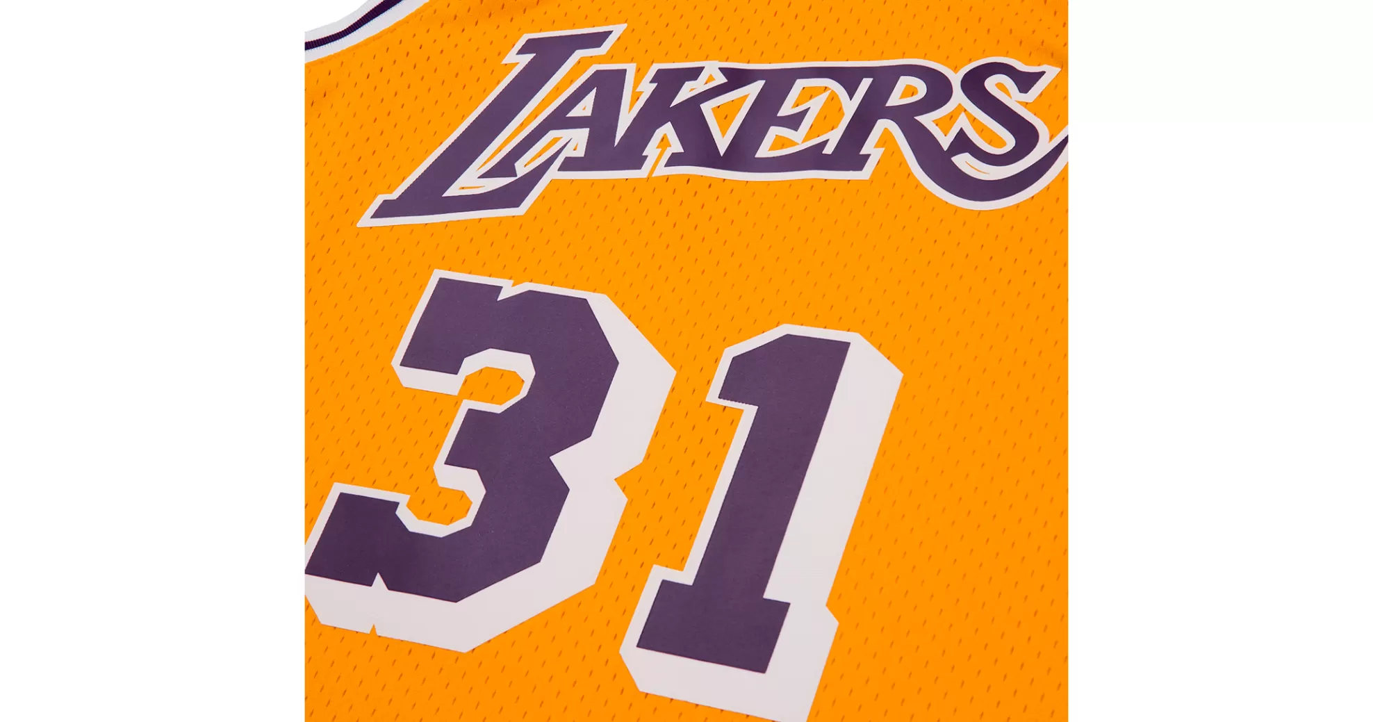 Garrett Leight Apparel & Accessories-GLCO X MITCHELL & NESS RAMBIS JERSEY Gold